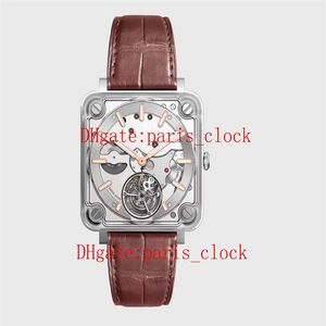 SFBRX2 luxury men's 7500 automatic winding mechanical movement Brown watch hour hand and minute hand 6 o'clock position 263e