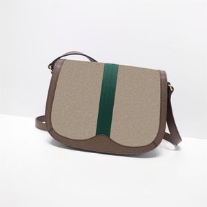حقيبة مصممة متطورة كاملة حقيبة وثيقة الأزياء حقيبة يدوية كروس البناء الكلاسيكية نمط جلدي ريترو السرج dicky0750254i