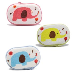 Cartoon Baby Bath Brushes Shower Products Comfortable Soft Towel Accessories Infant Children Wash Sponge Rub Body