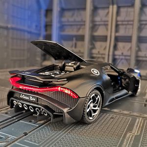 Bugatti lavoiturenoire 132 alloy sports car die cast metal toy car high simulation car series children's gifts252w
