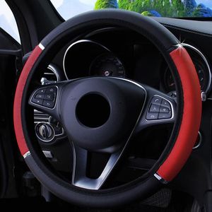 Steering Wheel Covers Auto Cover Universal Protector Replacement Foamed Leather