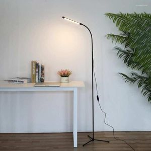 Table Lamps LED Floor Light Modern Eye Protective Indoor Lighting Living Room Dimmable Lamp Standing Bedside Reading Home Decor