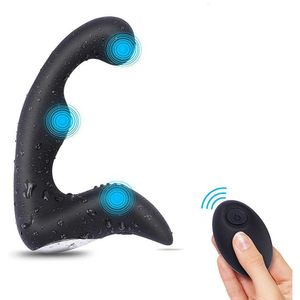 Beauty Items Remote Prostate Massager Usb Loading Control For Anal Man Vibrator sexyual Toys Man/woman Plugs Vagina Pussy