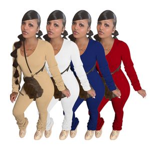 2024 Designer Femmes Survêtements Automne Hiver Sweatsuits Assortiment Sexy Deux 2 Pièces Tenue À Manches Longues Pull Haut Pantalon Plissé Costume En Gros Vêtements 8864