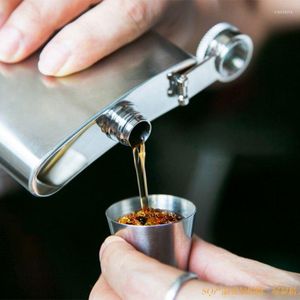 Muggar mini kaffetumbler te mjölk whisky vin metall mugg bärbara drycker verktyg 4 st/set 30 ml utomhus praktisk rostfritt stål kopp