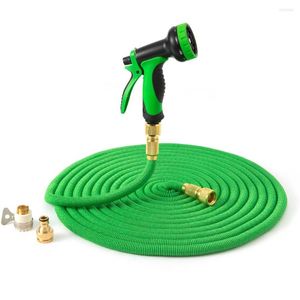 Watering Equipments 2022 Car Wash Hose Stretch Expandable Stretchy Garden Extendable Extensible Magic Pipe Flexible