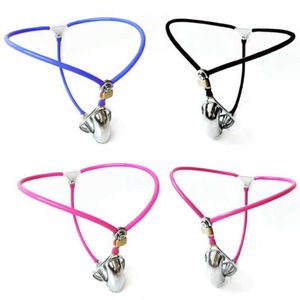 Beauty Items Pink Stainless Steel Male Chastity Belt Device Adjustable Hollow&Half Hollow Bird Cage 6 PLUGS for choose Breathable Underwear