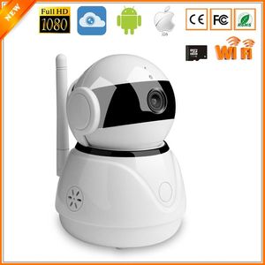 wifi surveillance ip cameraクラウドストレージHD 1080pワイヤレスモバイルアプリコントロールミニCCTVカメラ2つの方法-Audioモーション検出236o
