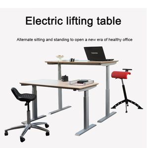 Elektrikli Stand Up masa Çift Motor Asansör Üst Sehpa Çerçevesi Yükseklik Ayarlanabilir Ayakta Ergonomik Bellek Kontrolü Ev Ofis Oturma Stand Stand