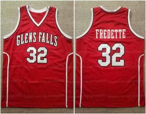 Benutzerdefinierte Jimmer Fredette #32 High School Basketball-Trikot Throwback Rot genäht jeder Name und Nummer Größe S-4XL 5XL 6XL