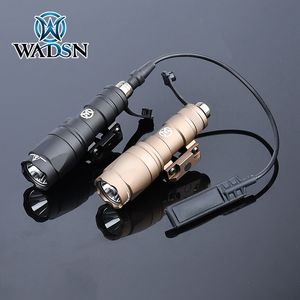 WADSN M300 M300A 손전등 Surefir 스카우트 라이트 전술 미니 건 라이트 맞는 20mm Picatinny 레일 Airsoft 사냥 무기 라이트