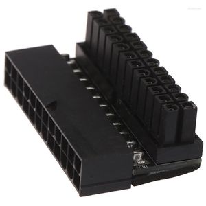 Computer Cables 1pc EVA 24Pin ATX 24 Pin To Power Plug Adapter Mainboard Motherboard Connectors Modular Supply