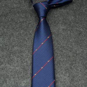 Designer stropdas zwarte dames nek stropdas roodblauw gestreepte strak