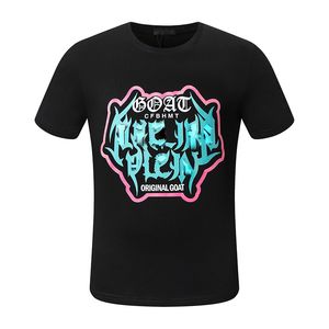 Футболка с трендом моды Mens Mens Crystal Summer Basic Solid Print Letter Skateboard Casual Punk Tops Tee Рубашки роскошная одежда с коротки