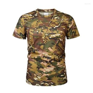 メンズTシャツ衣類軍用戦術シャツカモフラージアーミ