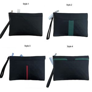 Erkekler için Patent Deri çanta debriyaj Zarf çanta Kartlıklı cüzdan Erkek Satchel Casual Kılıfı Ile 1 renk Marka Case291j