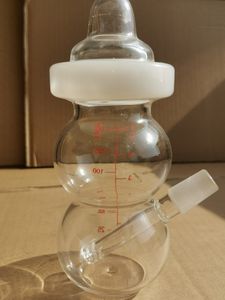 6,2 дюйма кальяны стакана стакан Бутылка бутылка для бутылки детской дымовой труба Fab Яйцо 14 мм кусок миски мини -буровые установки