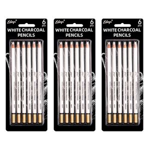 Pencil White Sketching Drawing Painting Charcoal Crayonsupplies Drafting Sketch Tools Wooden Graphite