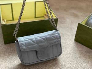 Shoulder Bag 2022 Leather Mini Flap Crossbody Messenger Classic Flap Handbag High Capacity Designer-handbags Fashion Designer Lady Wallet 1223