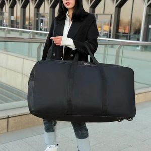 Duffel Bags Luggage With Wheels High-capacity Huge Handbag Men's Business Travel Bag Duffle Cash Shoulder Consignment Package