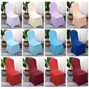 Wit Polyester Spandex Wedding Party Chair Covers for Weddings Banquet Folding Hotel Events Decoration SS1230