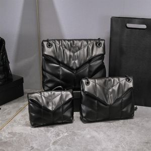 Top-level Handbags women bag superior quality handbag Purse Genuine Leather chain Shoulder Bags 3 colors YB55 Messenger crossbody 2929