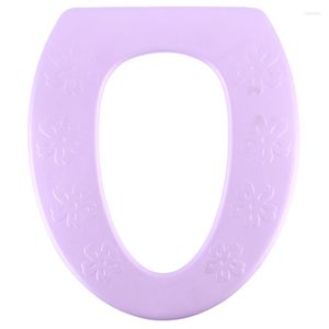 변기 시트 커버 부드러운 따뜻한 매트 욕실 커버 Closestool Washable 액세서리 두껍게 O- 타입