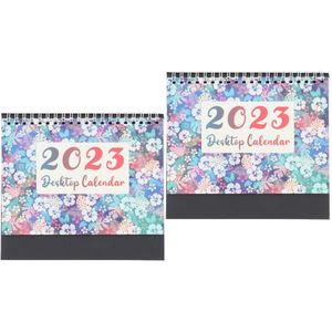 Calendar Desk Planner Desktop Calander Monthlyoffice Wall Mini 2023 Daily Planning Table Pocket Weekly Pad English Schedule 2024