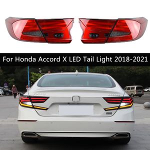 Araba arka lambalar montaj honda Accord için sinyal ışıkları çevirir x LED kuyruk sis ters park etme ışıkları arka lamba