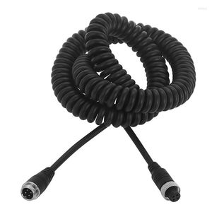 All Terrain Wheels Car Video Aviation Spring Line 4-Pin Extension Cable For Rear View Camera Truck Trailer