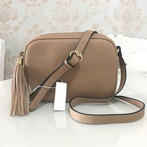 Toppkvalitet Cross Body Bags Wallet Leather Womens Handväska SOHO Crossbody Disco Shoulder Bag fransade messenger väskor Billiga handväska 22259G