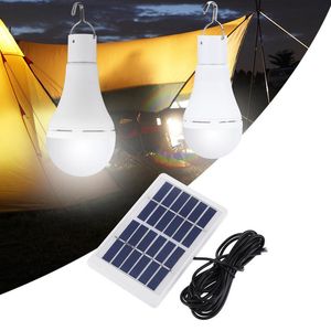 Przenośne oświetlenie awaryjne żarówki USB ładowne 300 funtów energia słoneczna LAD LAD LATOR Outdoor Lampa Lampa LED do kempingu na patio rybackie