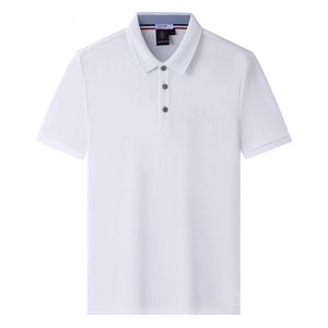2023 tasarımcı şerit polo gömlek t shirt yılan polos arı çiçek nakış erkek Yüksek sokak moda at polo T-shirt Boyut S-6XL