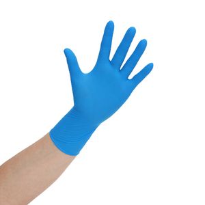 12pairs in Best Quality China Manufacturer Non Sterile Disposable Nitrile Gloves