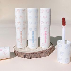 Lip Gloss Pulver Nebel Flauschigen Lippenstift Schlamm Feuchtigkeitsspendende Glasur Luft Nachhaltige Wasserdichte Make-Up Frosted Koreanische Kosmetik I8V8
