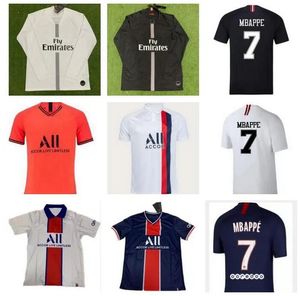 Retro classic 18 19 20 2021 Paris koszulki piłkarskie VERRATTI DI MARIA LAVEZZI DRAXLER CAVANI KIMPEMBE MBAPPE T.SILVA DANI ALVES MATUIDI LUCAS koszulka piłkarska mężczyźni PSgS