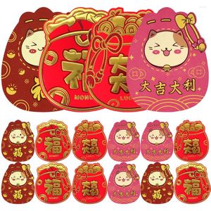 Presentförpackning röda kuvert pengar år kuvert kinesisk festival fjäderpaket paket hongbao lyckpapport påsen
