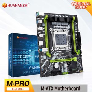 Huananzhi M Pro LGA 2011 Moderkort M-ATX Support Xeon E5 2620 2640 2650 2680 2690 V1 V2 REG ECC DDR3 MEMORY M.2 NVME SATA