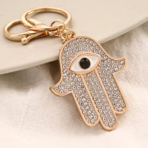 Evil Eyes Keychain Car Crystal Keyrings Jewelry Accessories Birthday Gift Christmas Present