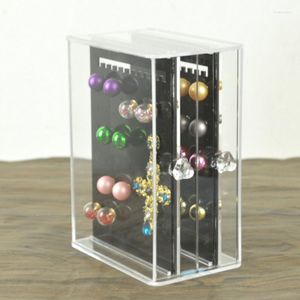 Jewelry Pouches Selling Acrylic Drawer Design Box High Quality Earring Storage Organizer Pendant Locket Stand Case