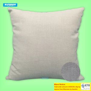 30pcs bawełna poliestrowa mieszana sztuczna poduszka na poduszkę pustą, surową białą poduszkę na poduszkę do drukowania cyfrowego