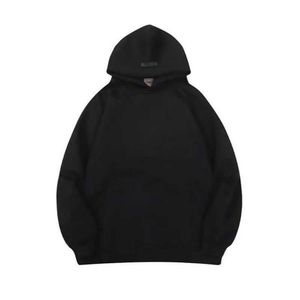 Uadk Men's and Women's Hoodies Sweatshirts 2022 Fashion Brand Ess Ny stil Small Letter Solid Loose 2Al1