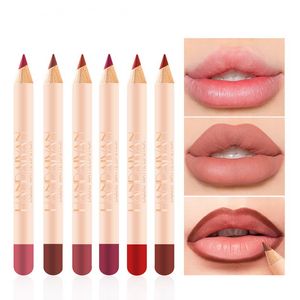 Haniyan Makyaj Sonsuza Kadar Dudak ve Ruj Doğal 12 PCS Velvet Lipliner Seti Su geçirmez Ter Geçirmez Dayanıklı Makyaj Mat Lipliner