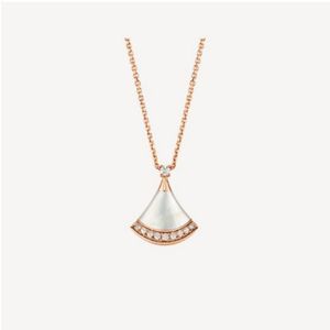 WomensJewelry Shell кулон ожерелье драгоценные камни подвески ожерелье бриллиантовое золото Пот-доказательство и colorfast женская модаВысококачественные материалы