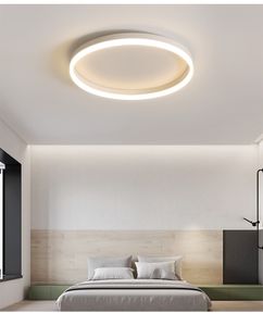 Moderno minimalista a led rotonde luci del soffitto il lampadario quadrato illuminazione creativa nera dorata lussuria in ferro battuto soggiorno lampada camera da letto