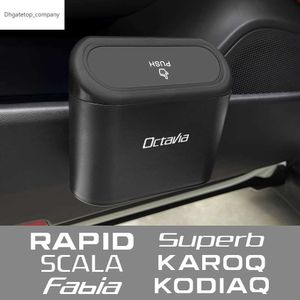 Auto M￼lleimer Dose Kasten Autozubeh￶r f￼r Skoda Octavia Fabia Rapid Superb Kodiaq Scala Karoq Citigo Kamiq Roomster Enyaq