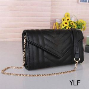designer handbag shaped seam leather ladies metal chain shoulder bags high quality flap messenger bag whole208P