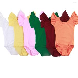 Stage Wear Children's -Selling Flying Sleeve Ballet One-Piece Suit Gymnastics Dance Dress Gym Outfit Leotards