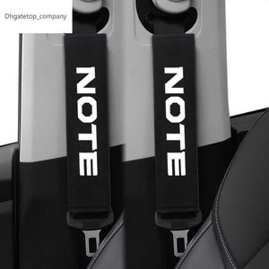 2 pezzi imbottiture per cintura di sicurezza per auto fodera per cuscino per tracolla per sedile per accessori Nissan NOTE E11 E12