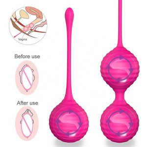 Beauty Items Smart Ball Vaginal Dumbbell Trainer Female Plug Kegel Contraction Training Adult Toy Vibrator for Women